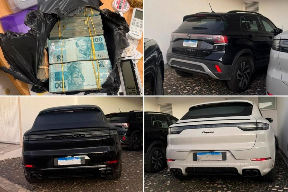 PF apreende carros de luxo e milhes em dinheiro em nova fase da Operao Sisamnes