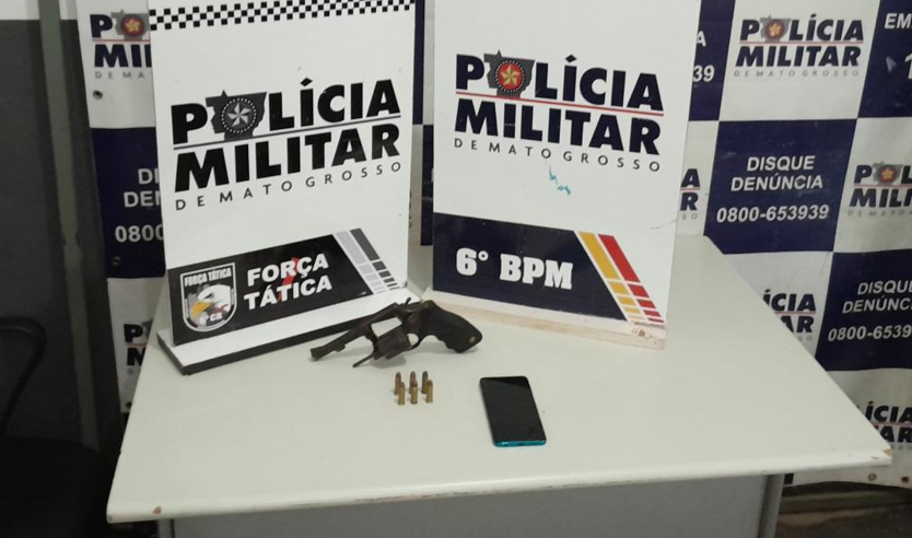 Pol�cia Militar det�m quadrilha e recupera ve�culos roubados e armas em C�ceres