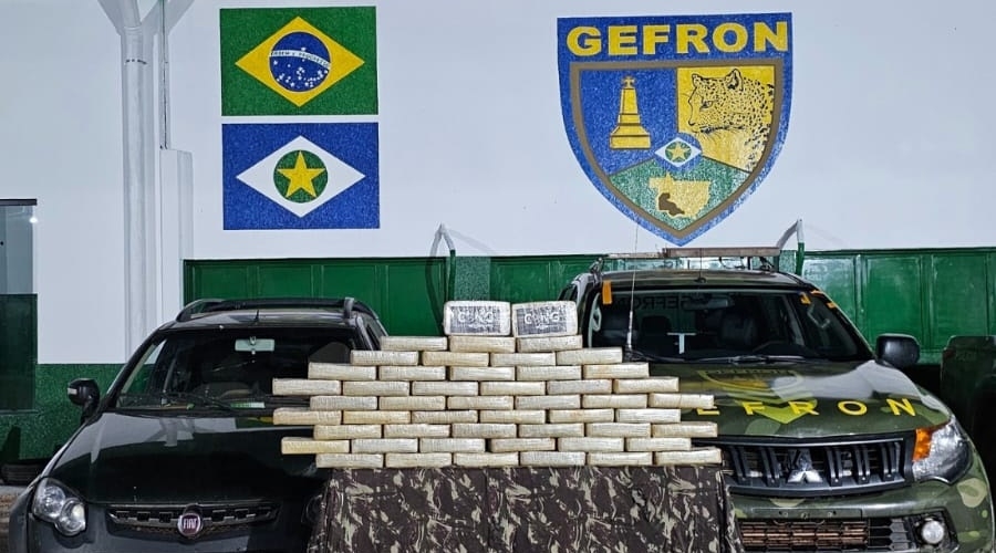 Pris�o em Pontes e Lacerda: Gefron Intercepta R$ 900 Mil em droga na fronteira