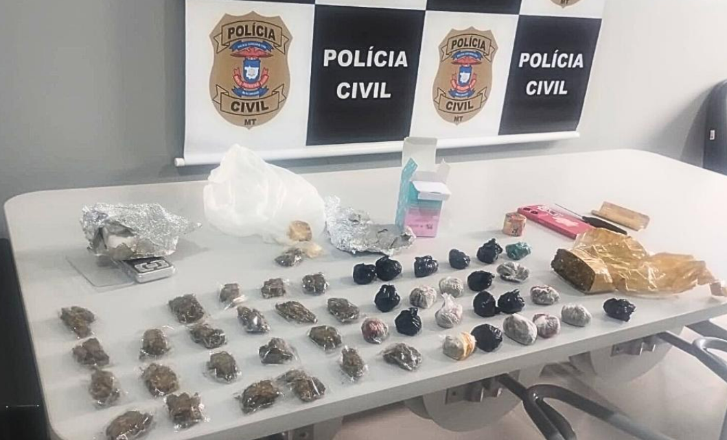 Jovem � presa em flagrante por tr�fico de drogas em Matup�; usu�rios foram levados como testemunhas