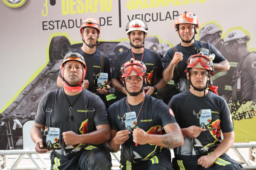 Bombeiros do 6� Comando Regional vencem Desafio e v�o representar MT em competi��o nacional