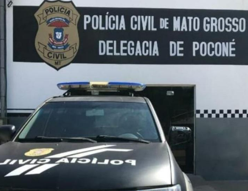 Homem � preso ap�s amea�ar matar ex-companheira na porta de escola em Pocon�