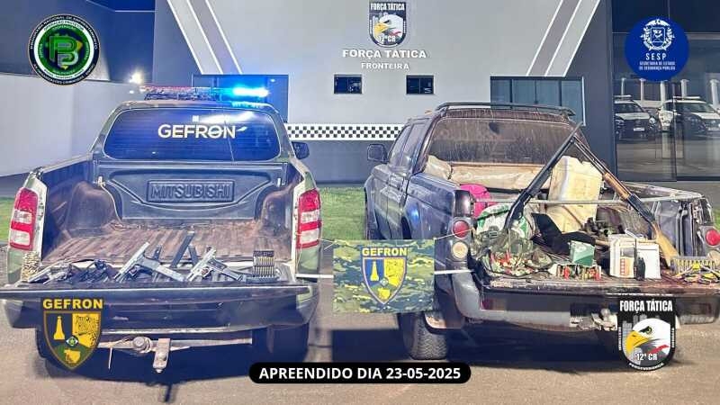 Criminosos envolvidos em execu��es morrem em confronto com o Gefron em Pontes e Lacerda
