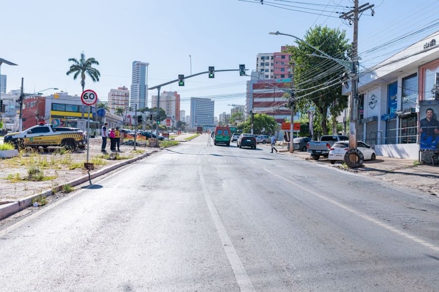 Obras do BRT interditam parcialmente a Avenida do CPA a partir deste s�bado