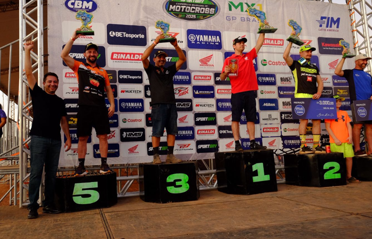 3� etapa do Campeonato Brasileiro de Motocross tem primeiros vencedores