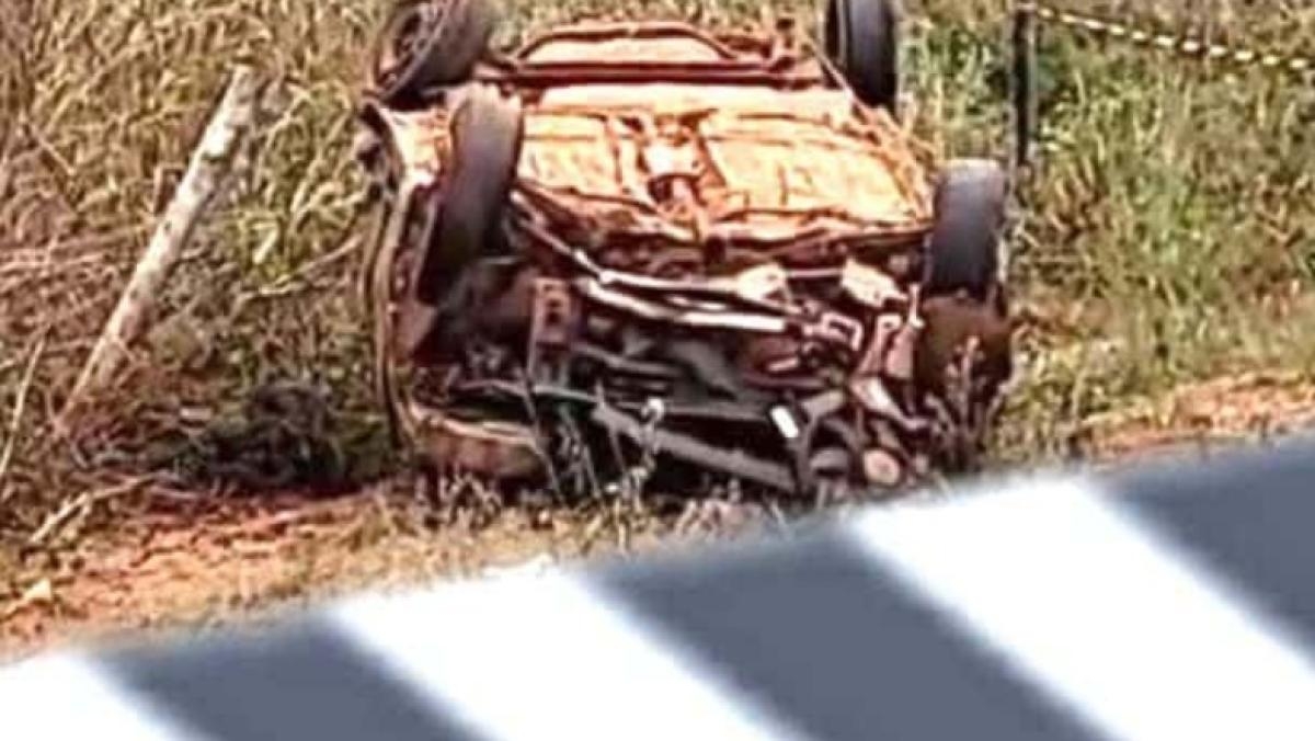 Dois jovens morrem em capotamento na MT-249 em Nova Maring