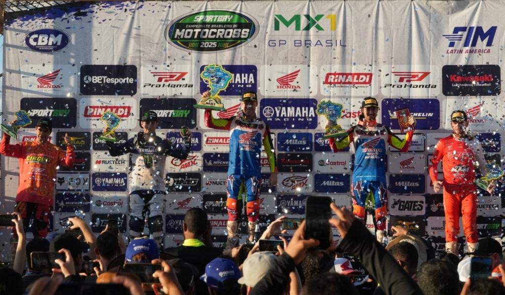 Conhe�a os vencedores das principais categorias da 3� etapa do Campeonato Brasileiro de Motocross