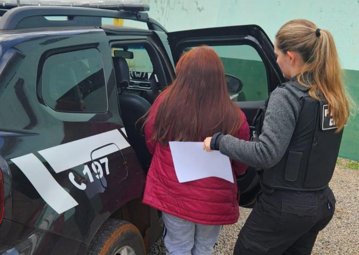 Foragida por oculta��o de cad�ver em Rondon�polis � presa no interior do Rio Grande do Sul