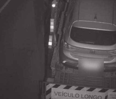 Carro roubado � localizado e recuperado pela PM em Rondon�polis com apoio das c�meras do Vigia Mais MT