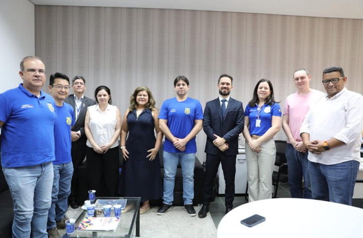 Politec recebe peritos de Mato Grosso do Sul para coopera��o t�cnica