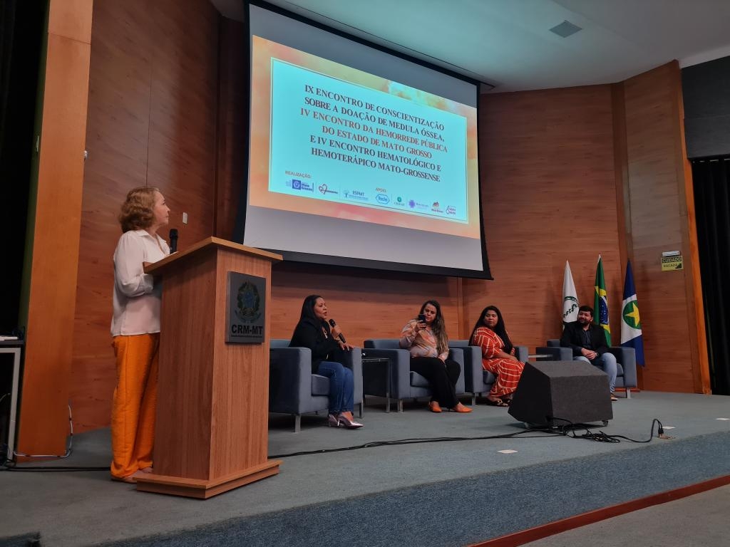 MT Hemocentro promove conscientiza��o sobre doa��o de medula �ssea