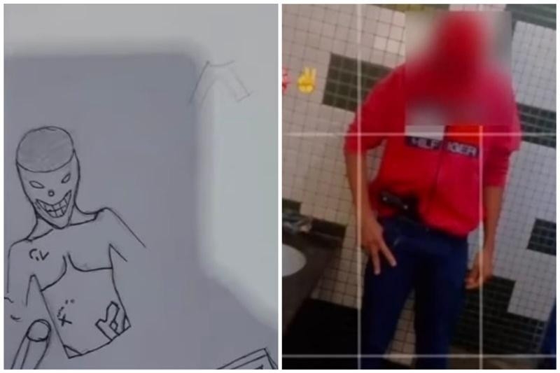 Jovem de 15 anos � apreendido por exibir arma e envolvimento com drogas em escola de Alto Boa