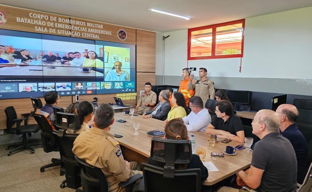 Corpo de Bombeiros inicia opera��o da Sala de Situa��o Central nesta segunda-feira (2)