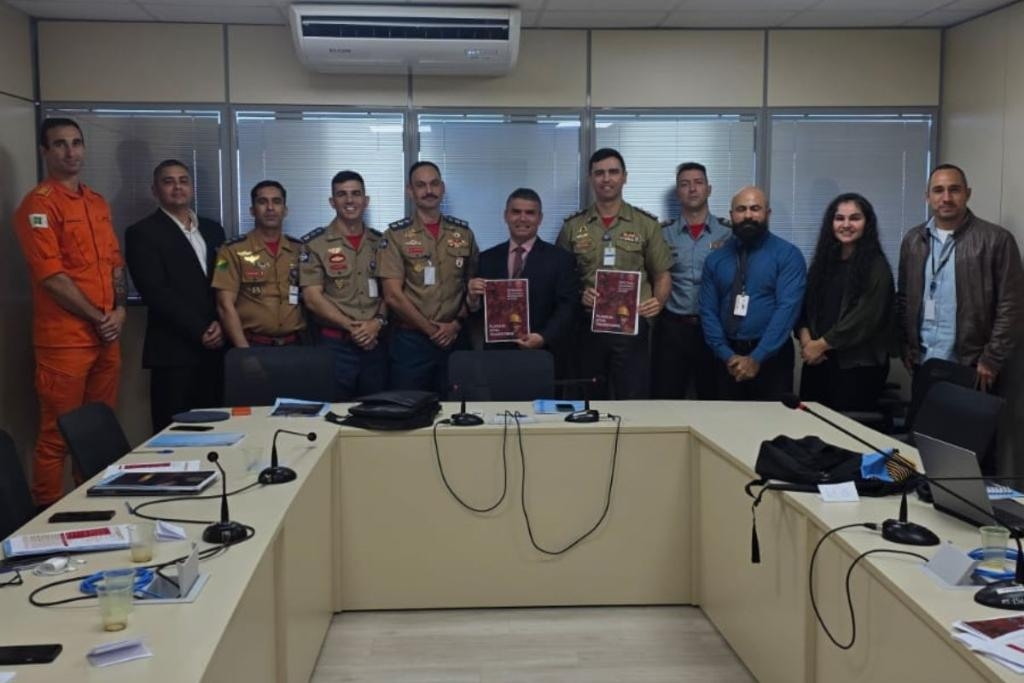 Corpo de Bombeiro participa da constru��o de projeto nacional de resposta a desastres em Bras�lia