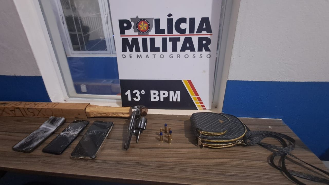 Quatro suspeitos de organiza��o criminosa s�o presos em flagrante durante tentativa de sequestro em Lucas do Rio Verde