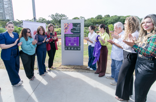 Memorial e 65 ip�s-roxos homenageiam v�timas de feminic�dio em Cuiab�