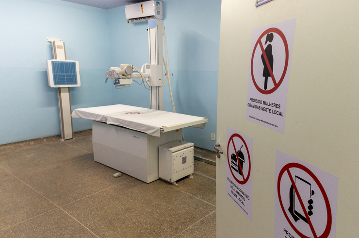 Novo aparelho de raio-x � instalado no PAzinho e refor�a atendimento pedi�trico em Rondon�polis