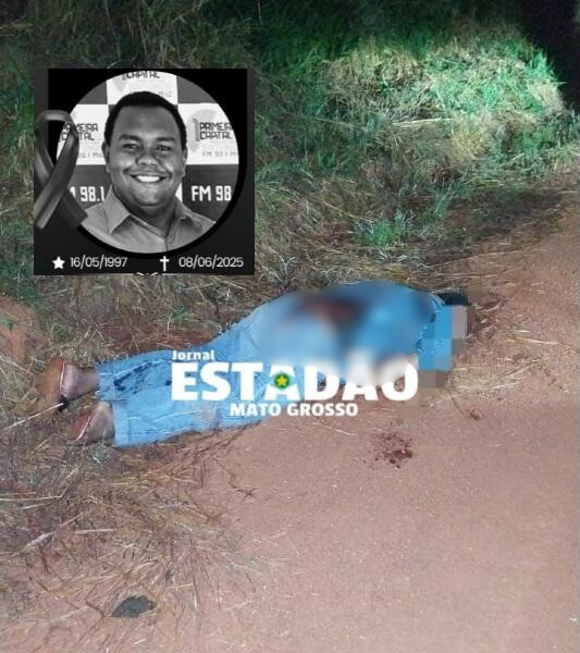 Radialista L�o Coutinho � assassinado a tiros em Vila Bela da Sant�ssima Trindade