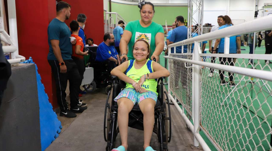 V�rzea Grande sedia primeira edi��o do Festival Paral�mpico 2025