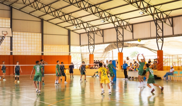 Jaciara sedia Jogos Escolares e Estudantis pela segunda vez consecutiva e celebra ttulos no basquetebol masculino