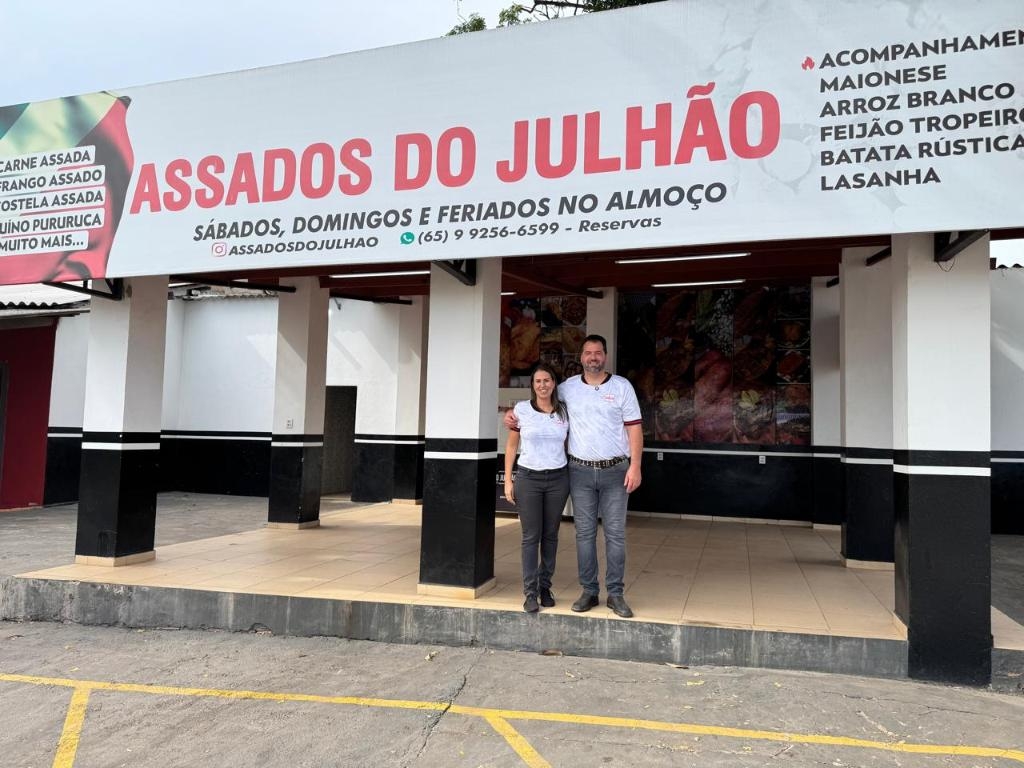 Casal transforma churrasco em neg�cio de sucesso e impulsiona crescimento com cr�dito da Desenvolve MT