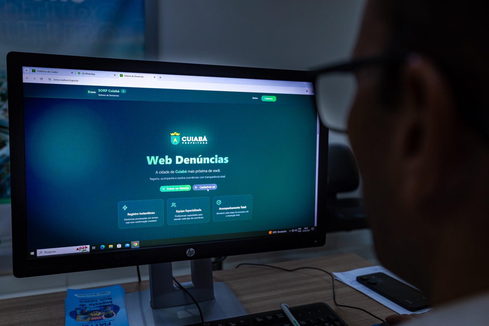 Prefeitura de Cuiab� lan�a Web Den�ncias para registro e acompanhamento