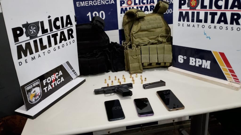 Tr�s integrantes de fac��o criminosa s�o detidos em flagrante por tentativa de homic�dio