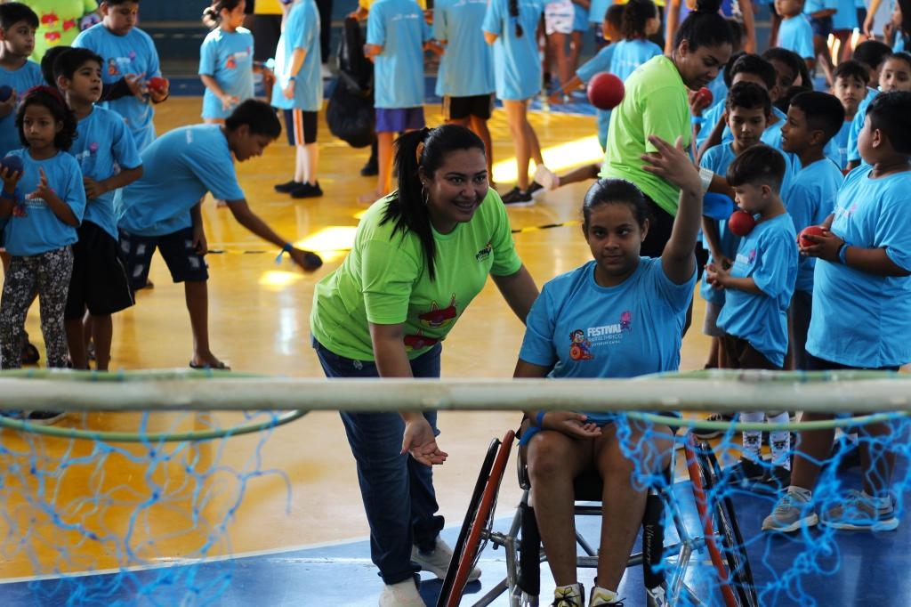 Festival Paral�mpico realizado na Unemat bate recorde de participantes