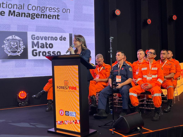 �Sema e Corpo de Bombeiros atuam conjuntamente em busca de efici�ncia nas a��es de preven��o, combate e responsabiliza��o de il�citos�, destaca Secret�ria