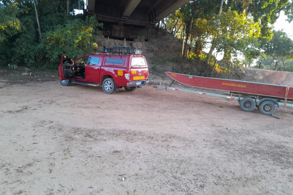 Corpo de Bombeiros localiza vtima de afogamento no Rio Teles Pires