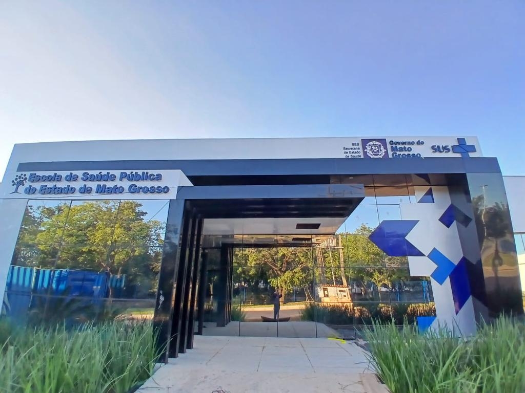 Obra da Escola de Sa�de P�blica est� com 83% de execu��o