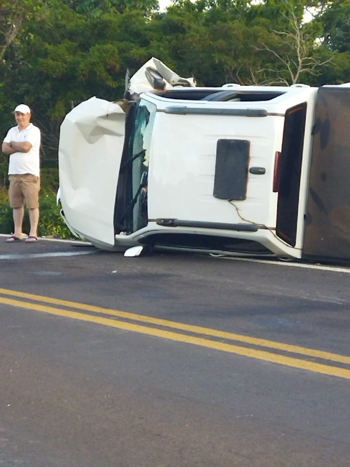 Colis�o frontal deixa um morto e feridos na BR-158 entre �gua Boa e Nova Xavantina