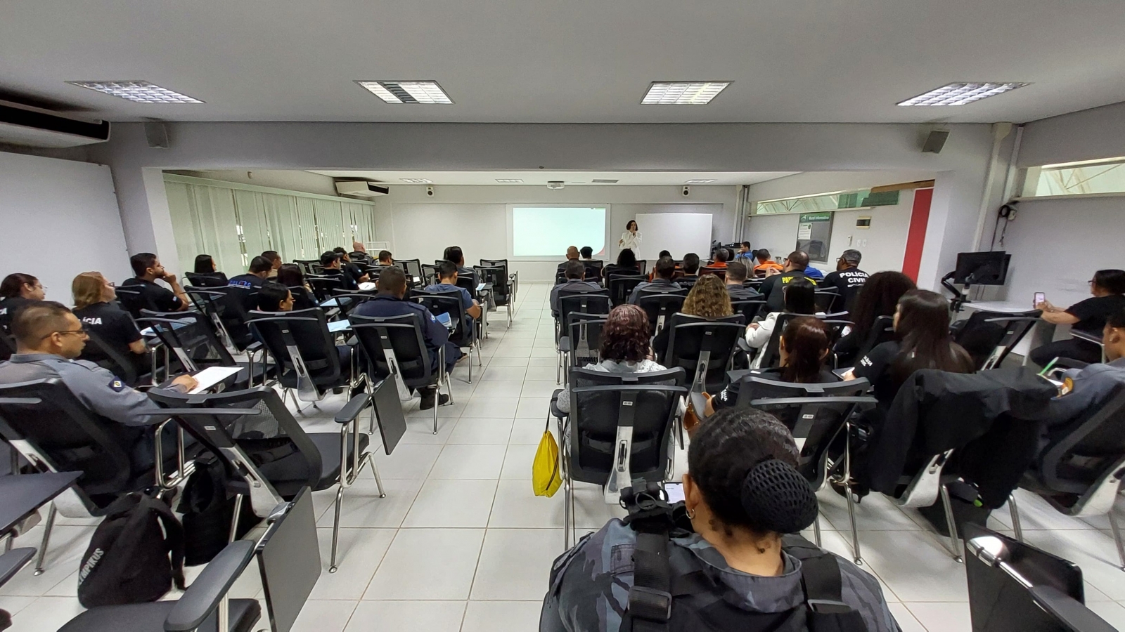 Sesp qualifica policiais para humanizao de atendimento  pessoa idosa