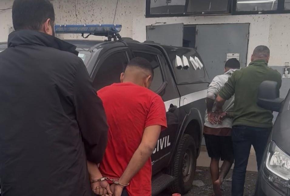 Pol�cia Civil prende suspeitos de furto a construtora em Cuiab�