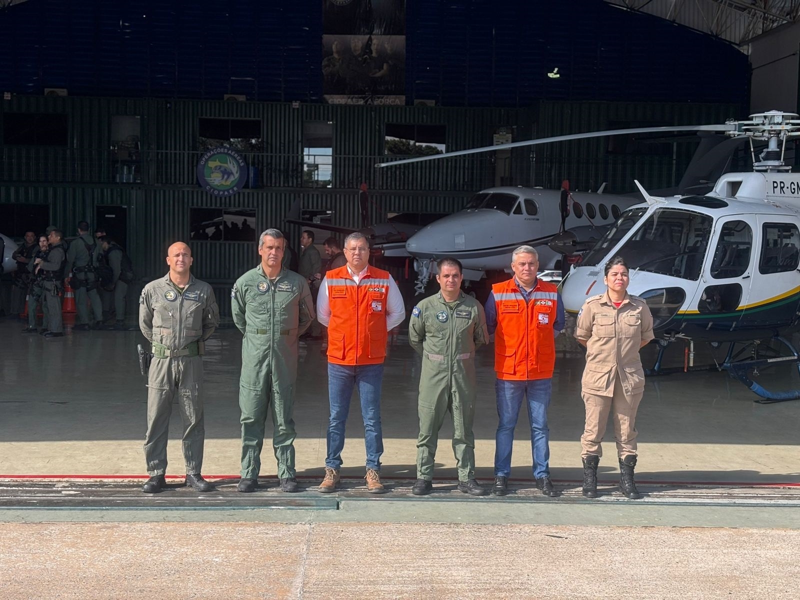 Defesa Civil e CIOPAER alinham estrat�gias para combate �s queimadas em Cuiab�