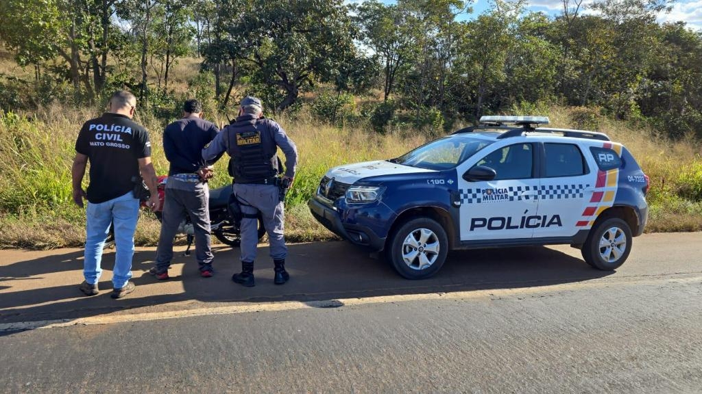 PM age r�pido e prende autor de feminic�dio horas ap�s o crime em Jaciara