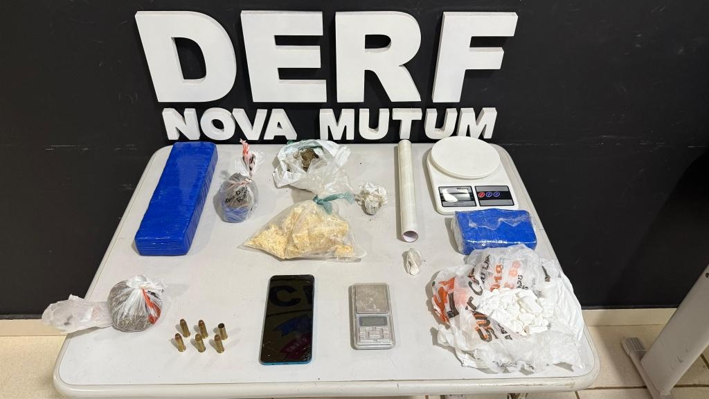 Pol�cia Civil prende jovem suspeito respons�vel por guardar drogas para fac��o