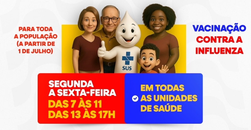 Jaciara libera vacina��o contra gripe para toda a popula��o