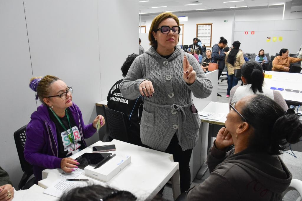 Central de Int�rprete de Libras garante acessibilidade durante Mutir�o do Programa SER Fam�lia em Cuiab�