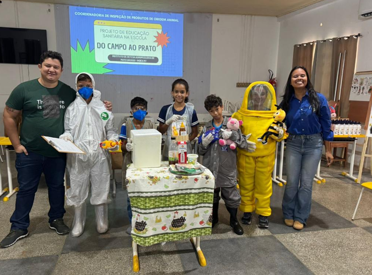 Projeto do Indea atingiu mais de 3 mil estudantes de MT levando educa��o sanit�ria