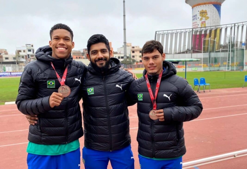 Atletas de Mato Grosso conquistam medalhas de prata em sul-americano de atletismo
