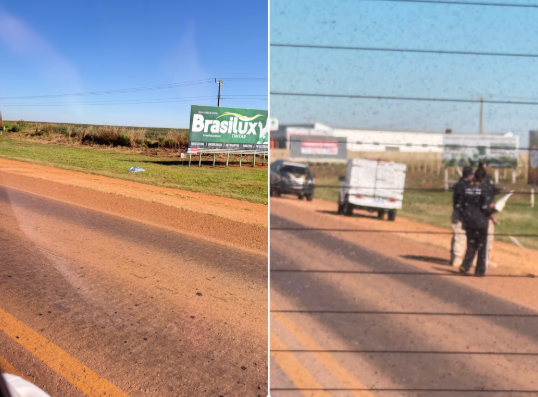 Vtima de atropelamento morre s margens da BR-070 em Campo Verde
