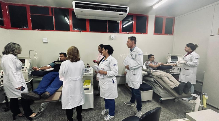 MT Hemocentro realiza capacita��o em af�rese para profissionais da sa�de