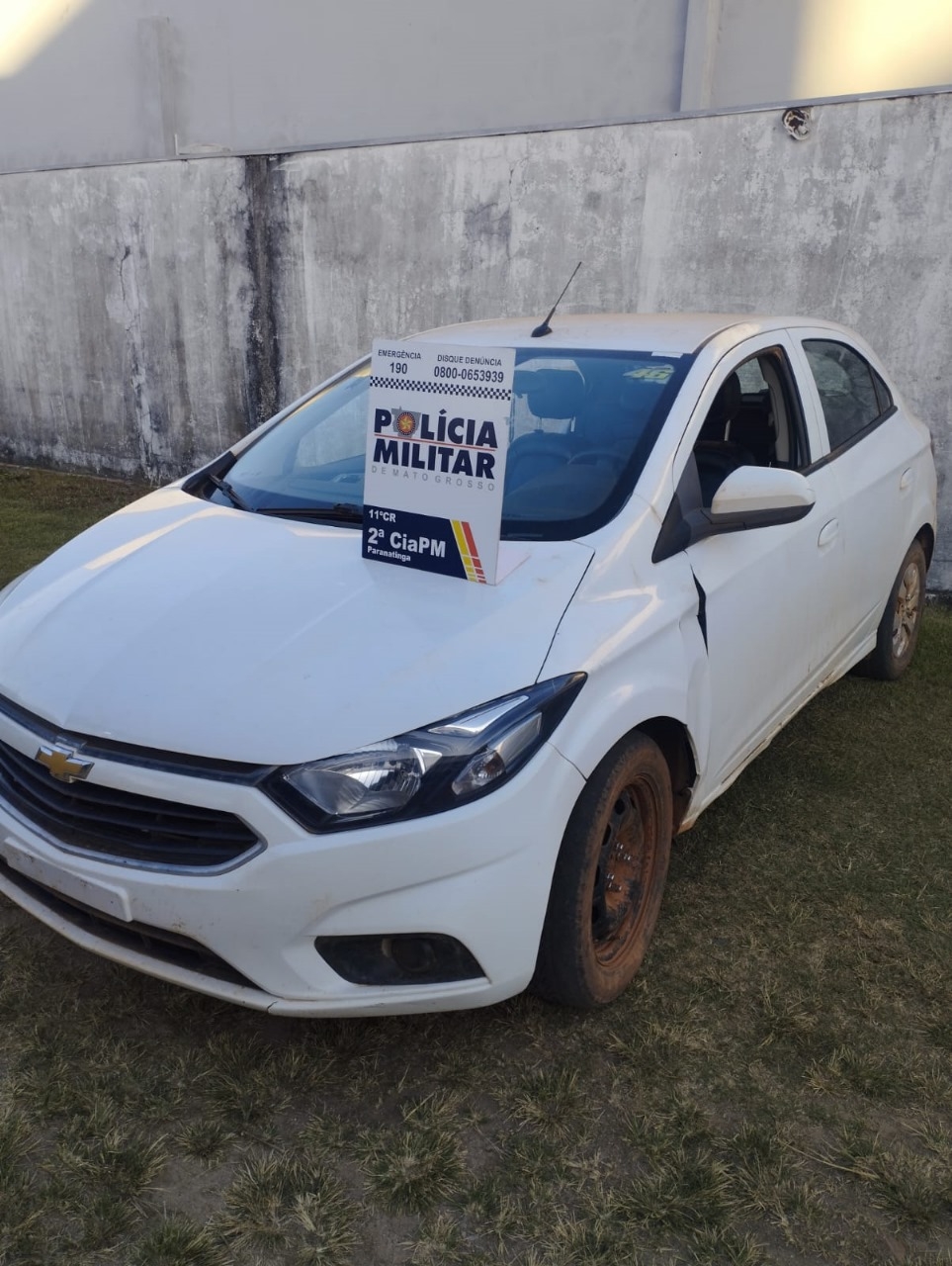 Vigia Mais MT auxilia na recupera��o de tr�s ve�culos no fim de semana em MT