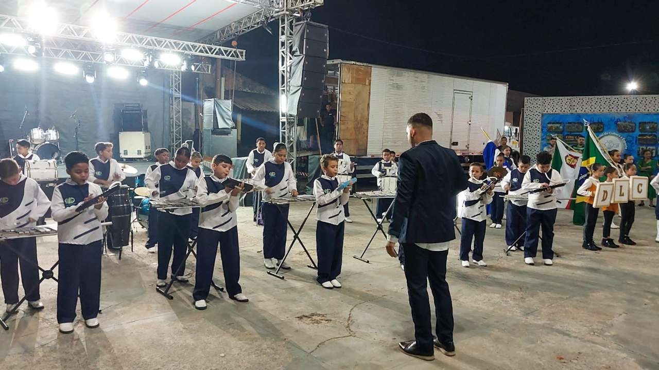 Banda Municipal e estudantes da rede p�blica participam da 4� edi��o do Festival Cultural