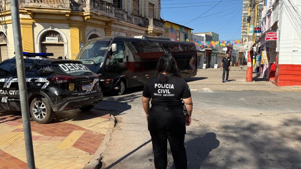 Pol�cia Civil deflagra opera��o conjunta para enfrentar crimes e promover inclus�o social no centro de Cuiab�